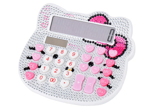 Rhinestone hello Kitty calculator
