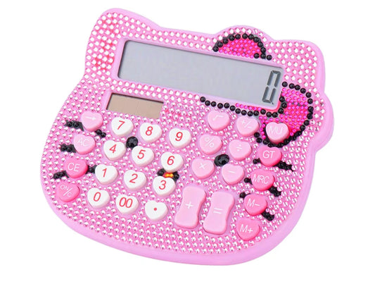 Rhinestone hello Kitty calculator