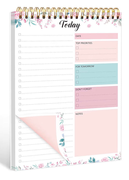 To do list notepad/daily planner 104 pages